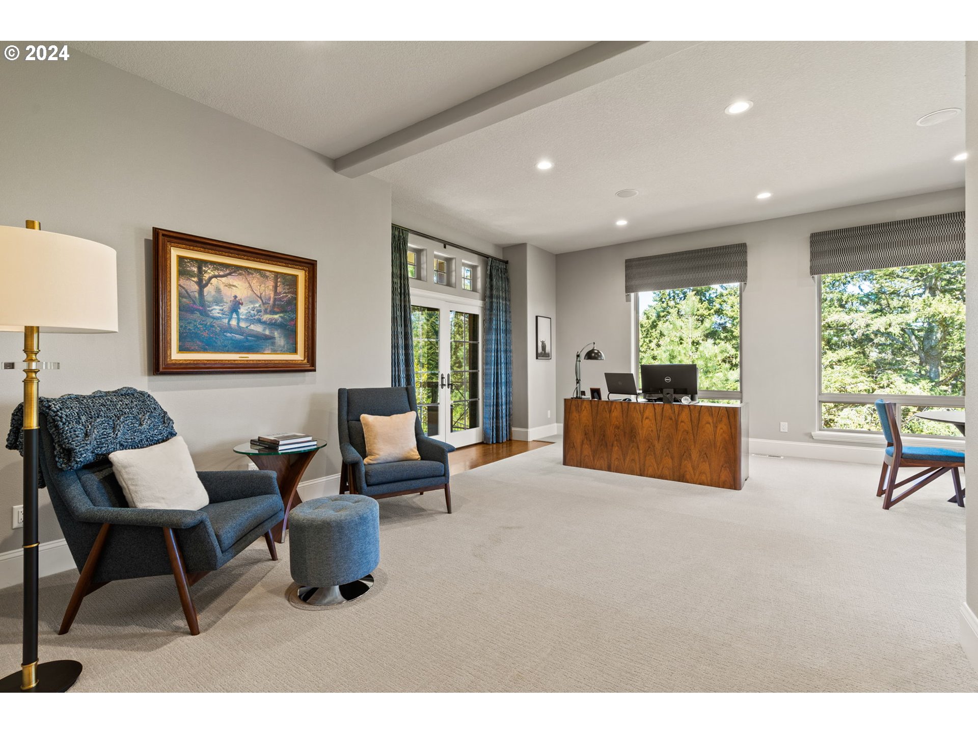 11800 Southeast Idleman Road Happy Valley, OR 97086 - Photo 24 of 46 a living room with furniture and a large window