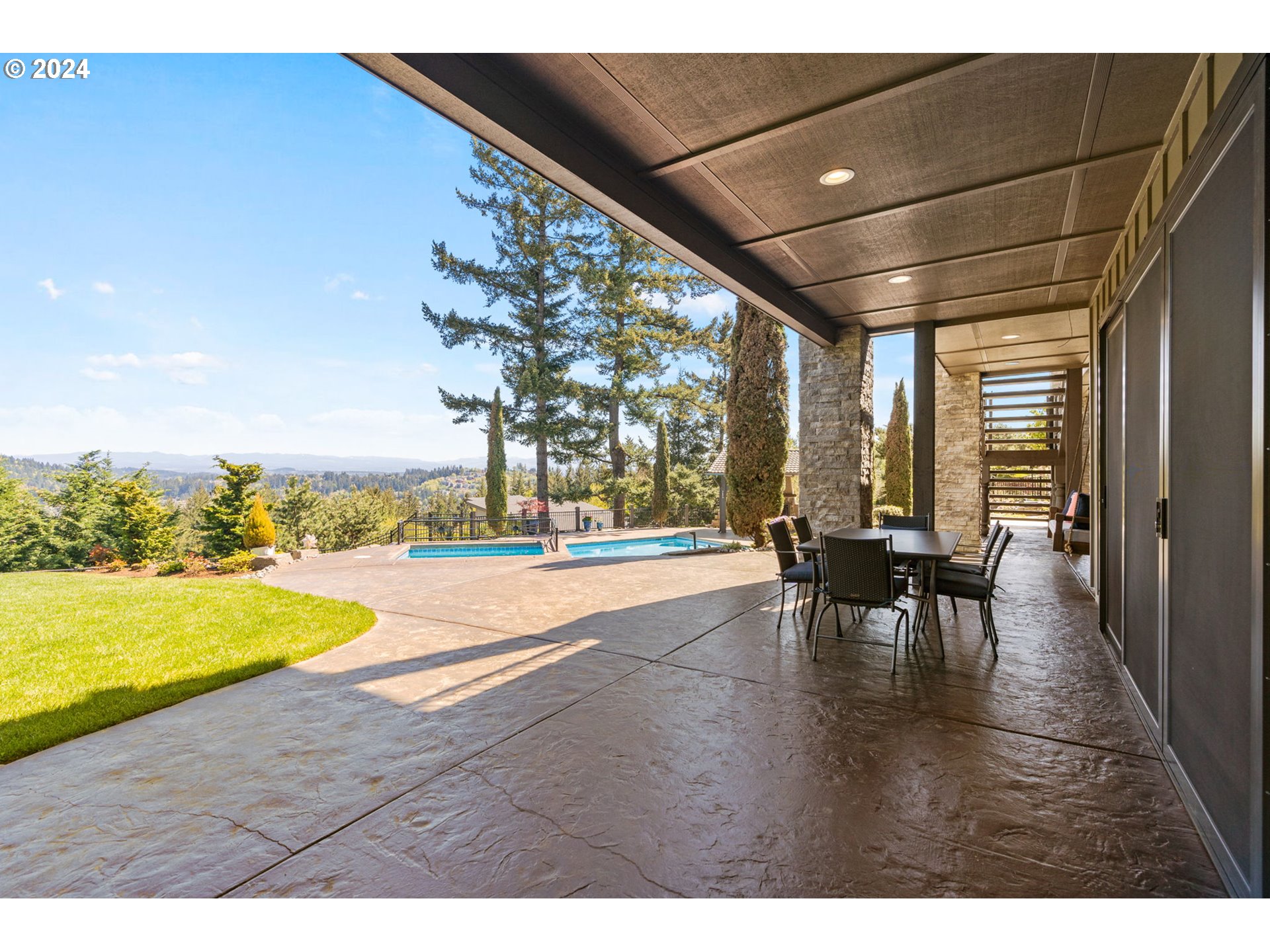 11800 Southeast Idleman Road Happy Valley, OR 97086 - Photo 40 of 46 a view of outdoor space with swimming pool