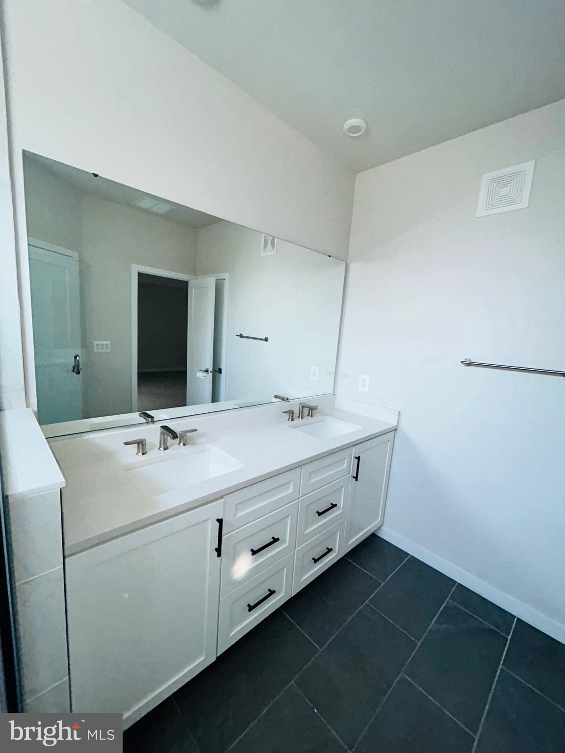 22351 Roanoke Rise Terrace Ashburn, VA 20148 - Photo 17 of 28 a bathroom with a double vanity sink and mirror