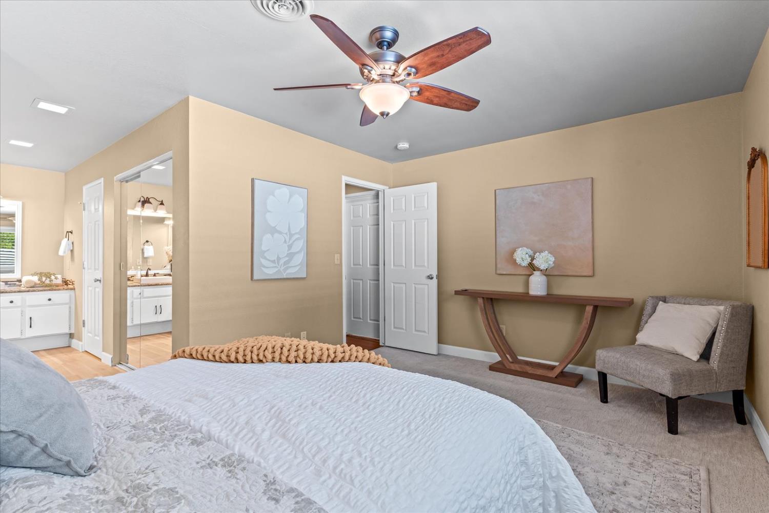 750 Lincoln Road, Unit 58 Yuba City, CA 95991 - Photo 48 of 69 a bedroom with a bed a desk and chair
