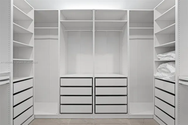 a view of a room with shelf