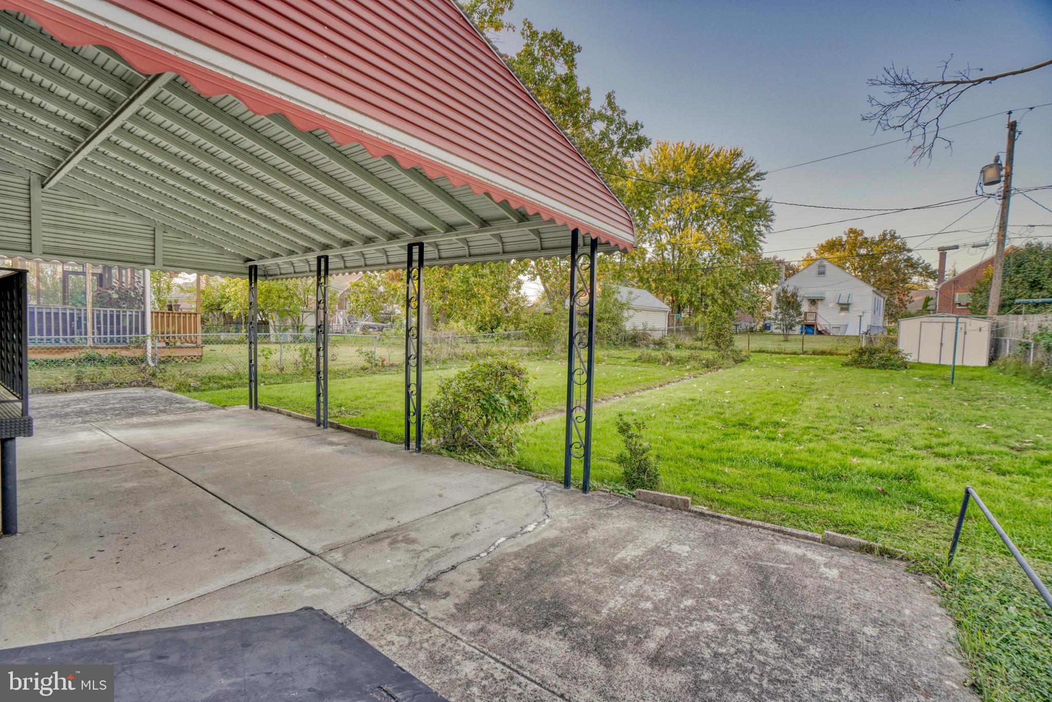 2702 Garnet Road Baltimore, MD 21234 - Photo 27 of 32 Covered Rear Patio