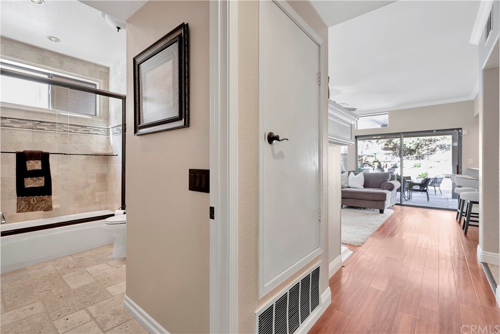 1600 Canyon Crest Circle Corona, CA 92882 - Photo 50 of 74 a view of a living room and a fireplace in a living room