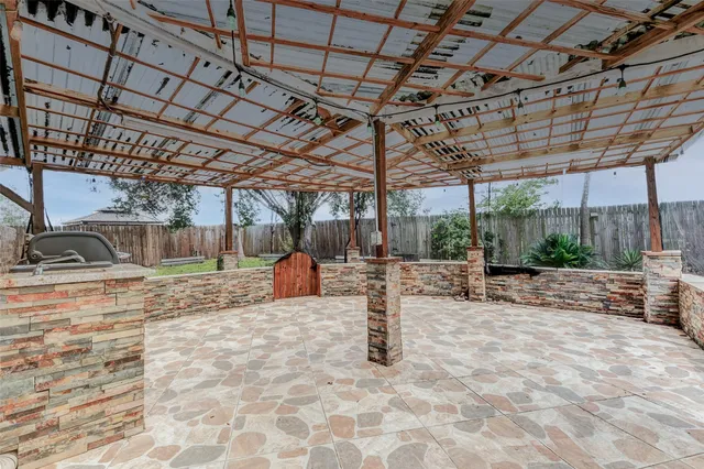 a view of a room with storage