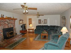 6546 Bowman Road, Unit 1 Pound, VA 24279 - Photo 6 of 12 Spacious Den with fireplace