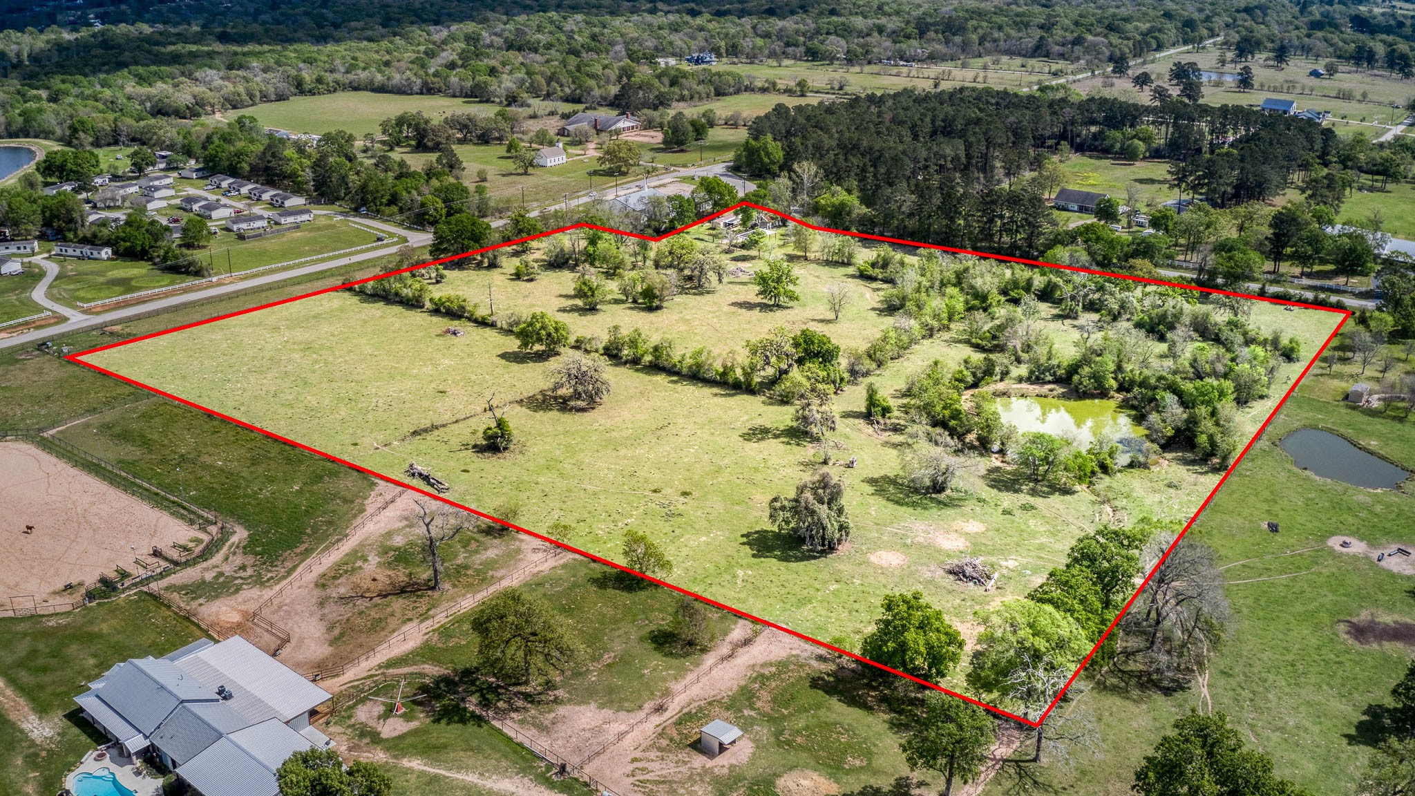 25945 Kickapoo Road Hockley, TX 77447 - Photo 34 of 35 Lots of open areas for cattle or horses.