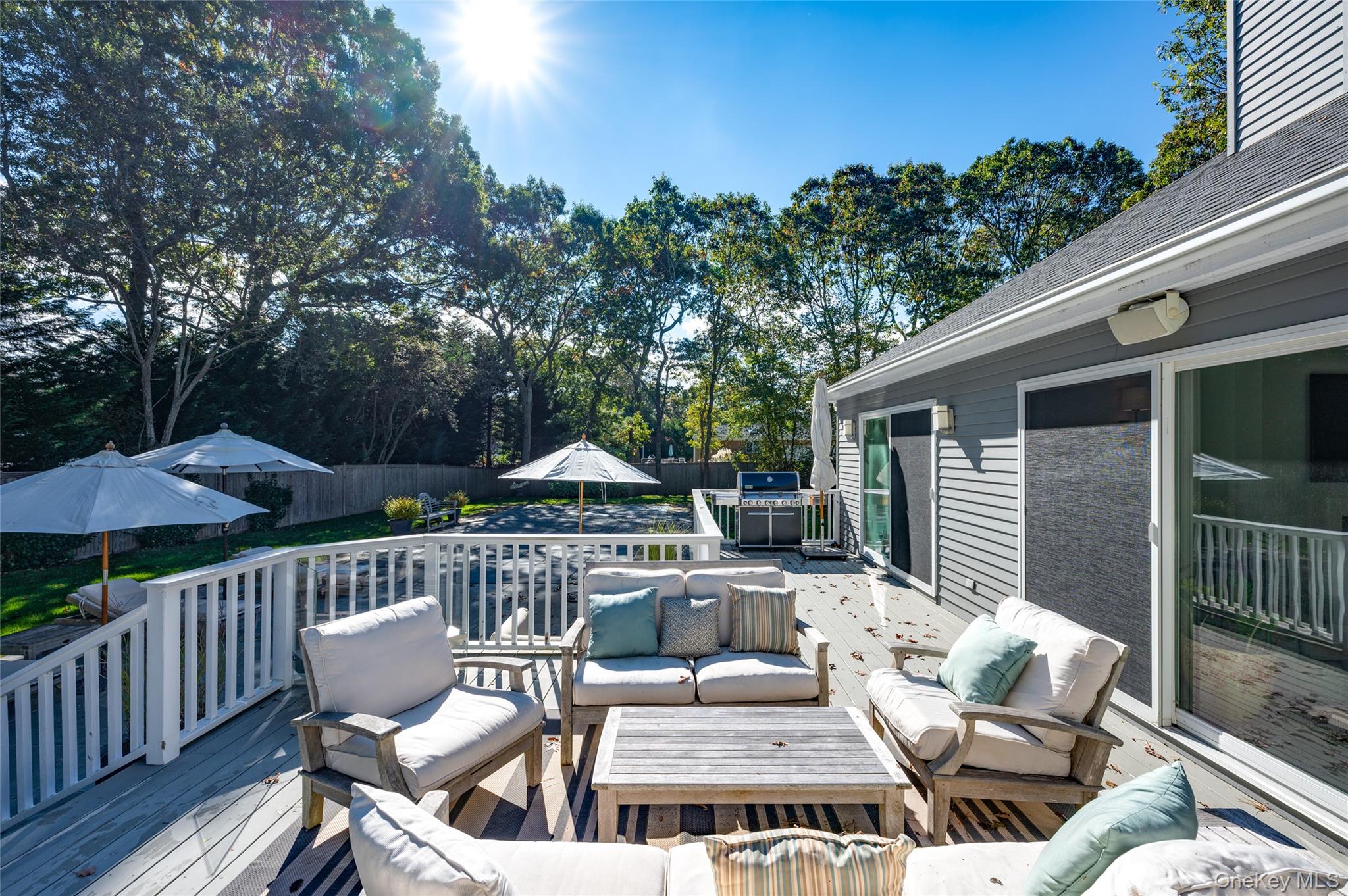 6 Bridle Path Westhampton Beach, NY 11978 - Photo 25 of 33 a view of a patio on the roof deck