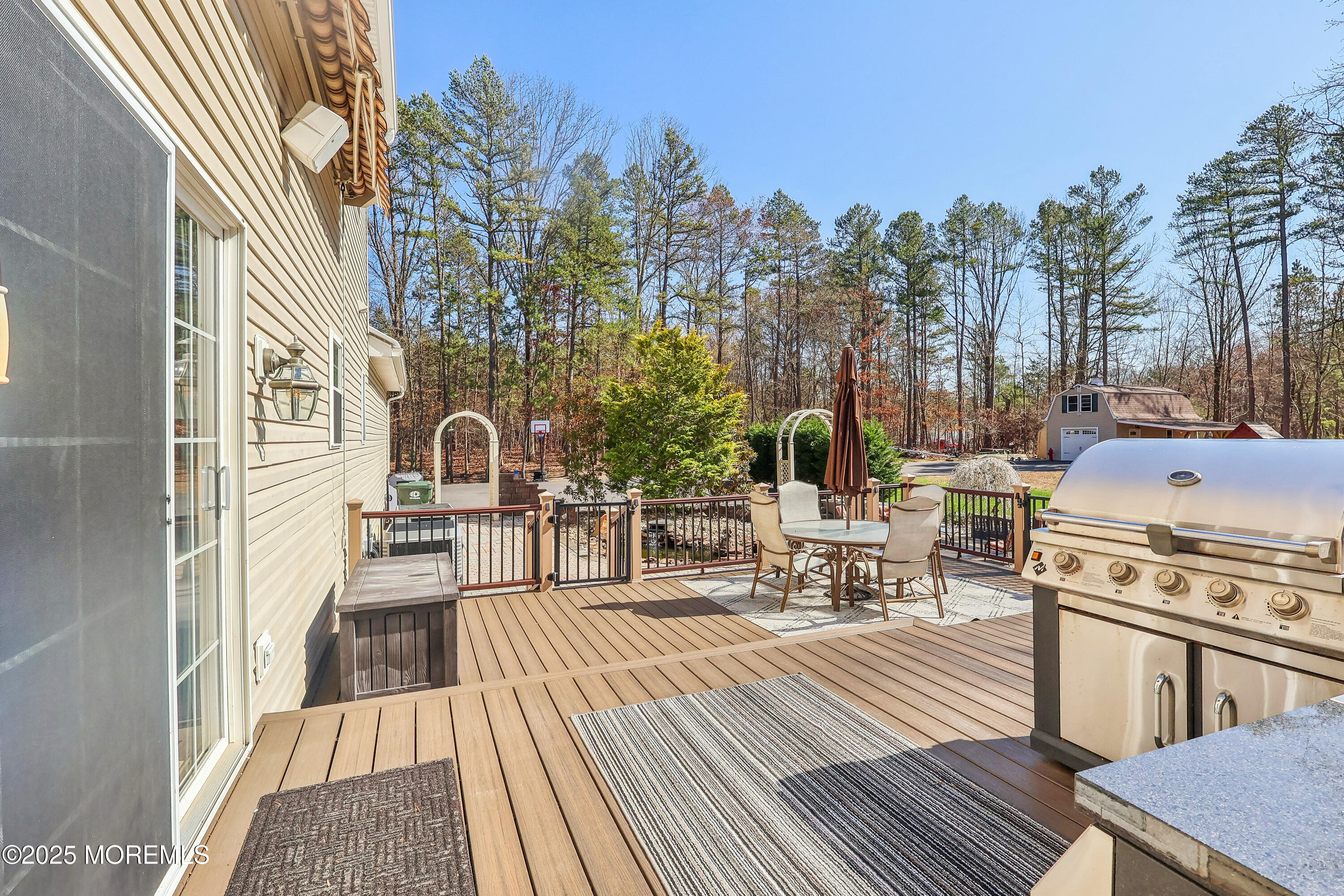 6 Meirs Road Cream Ridge, NJ 08514 - Photo 22 of 62 a view of roof deck with patio