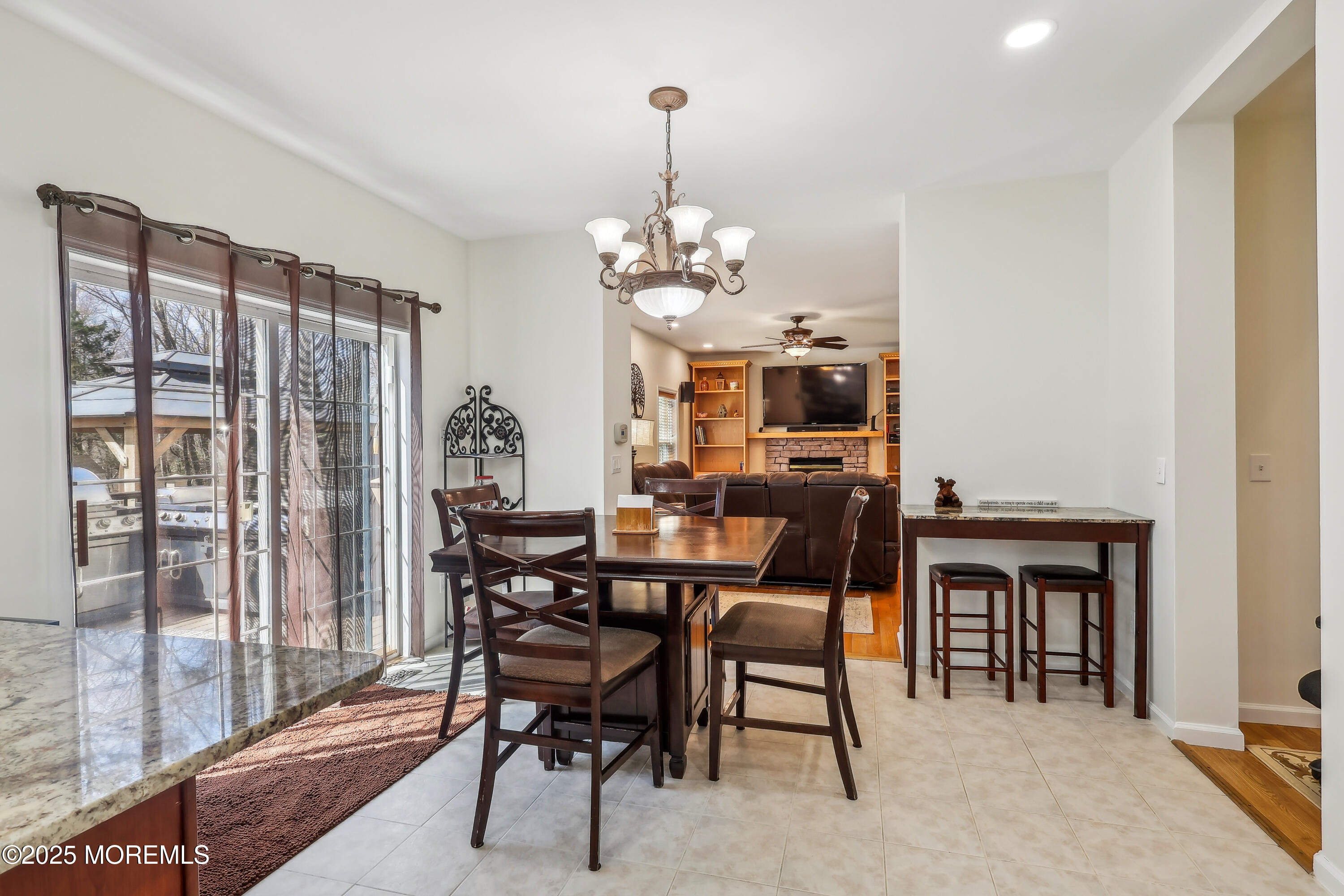 6 Meirs Road Cream Ridge, NJ 08514 - Photo 36 of 62 a view of a dining room with furniture window and outside view