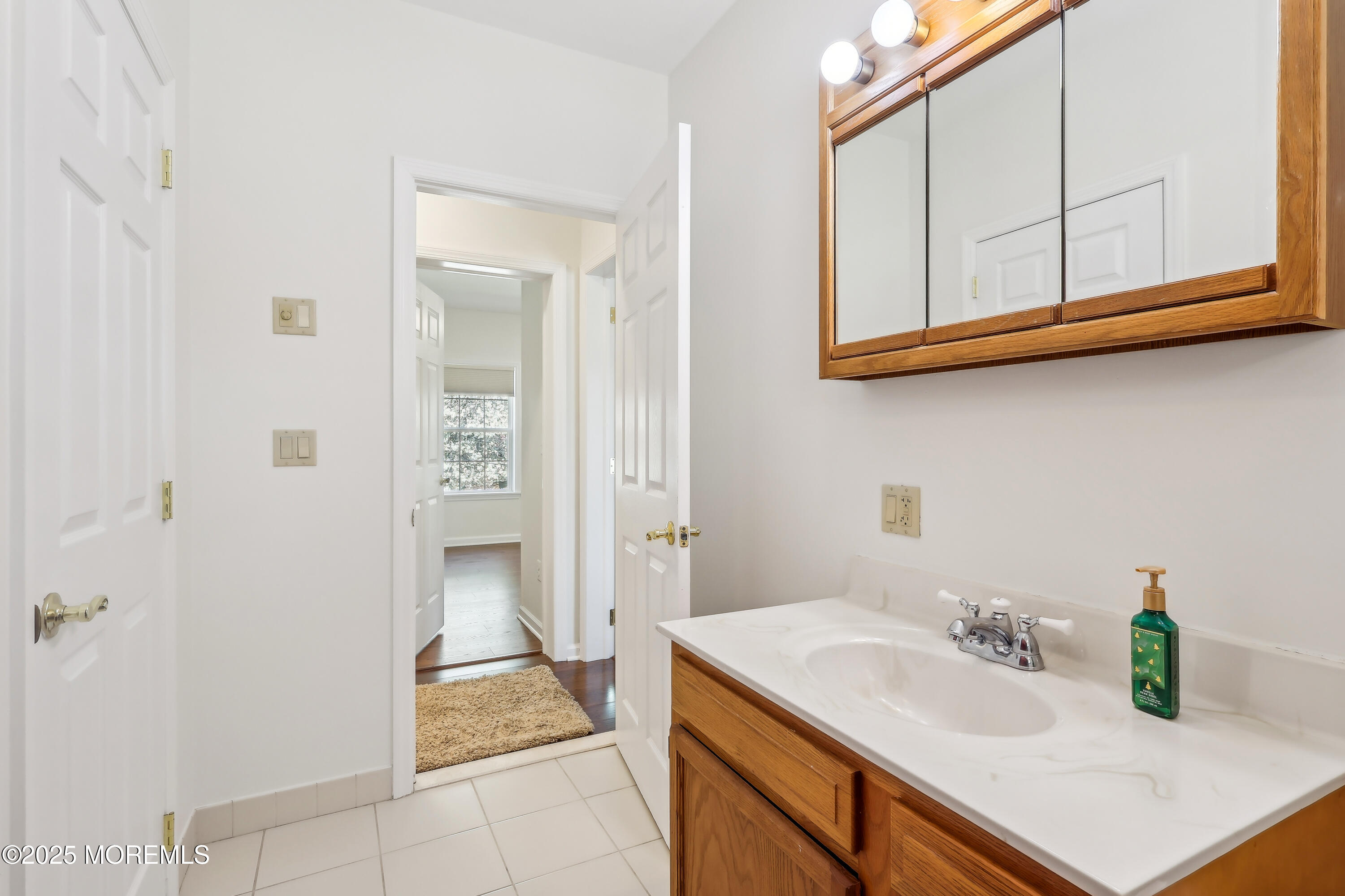 6 Meirs Road Cream Ridge, NJ 08514 - Photo 48 of 62 a bathroom with a sink and a mirror