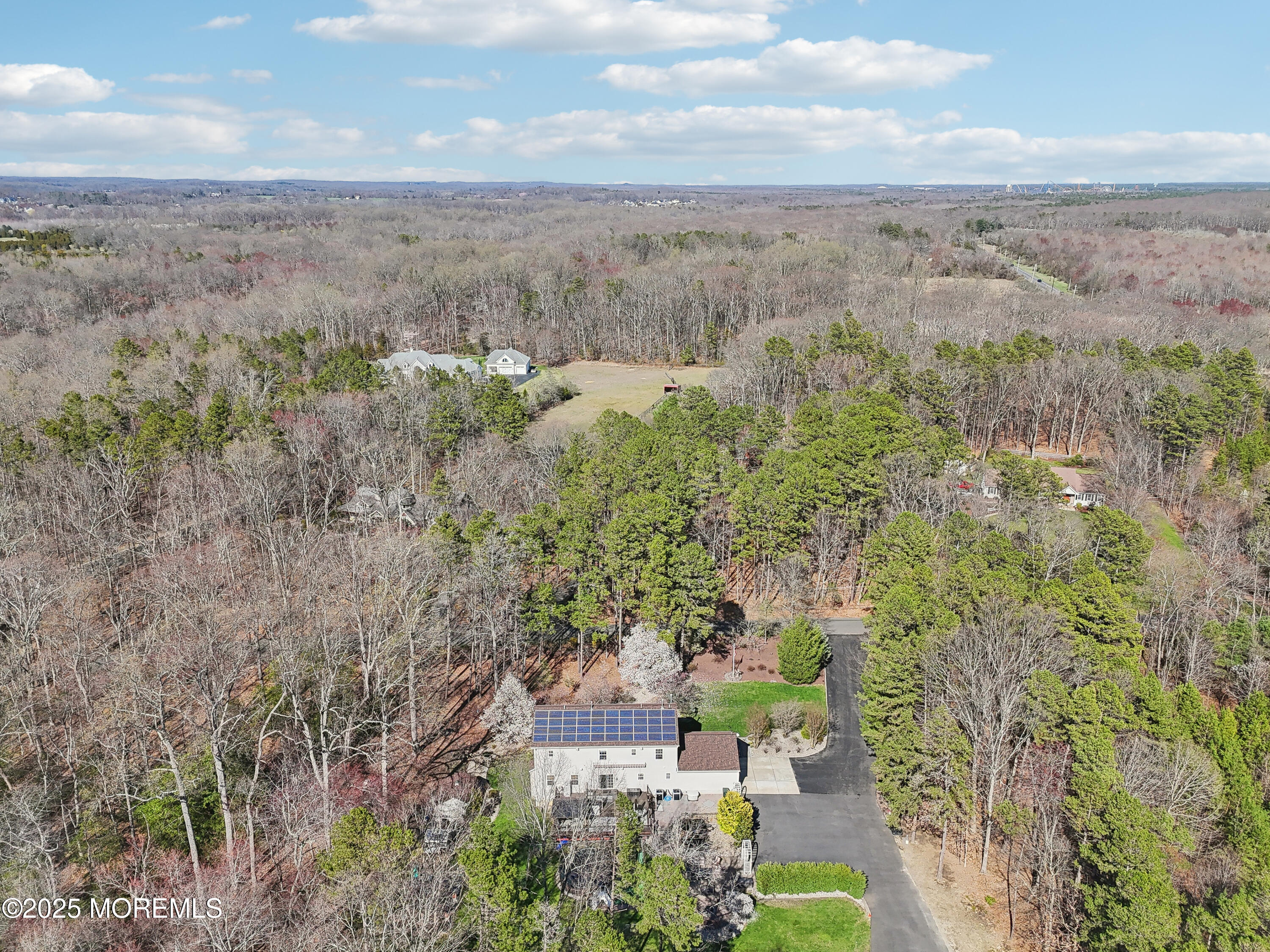 6 Meirs Road Cream Ridge, NJ 08514 - Photo 7 of 62 a view of a yard with a mountain