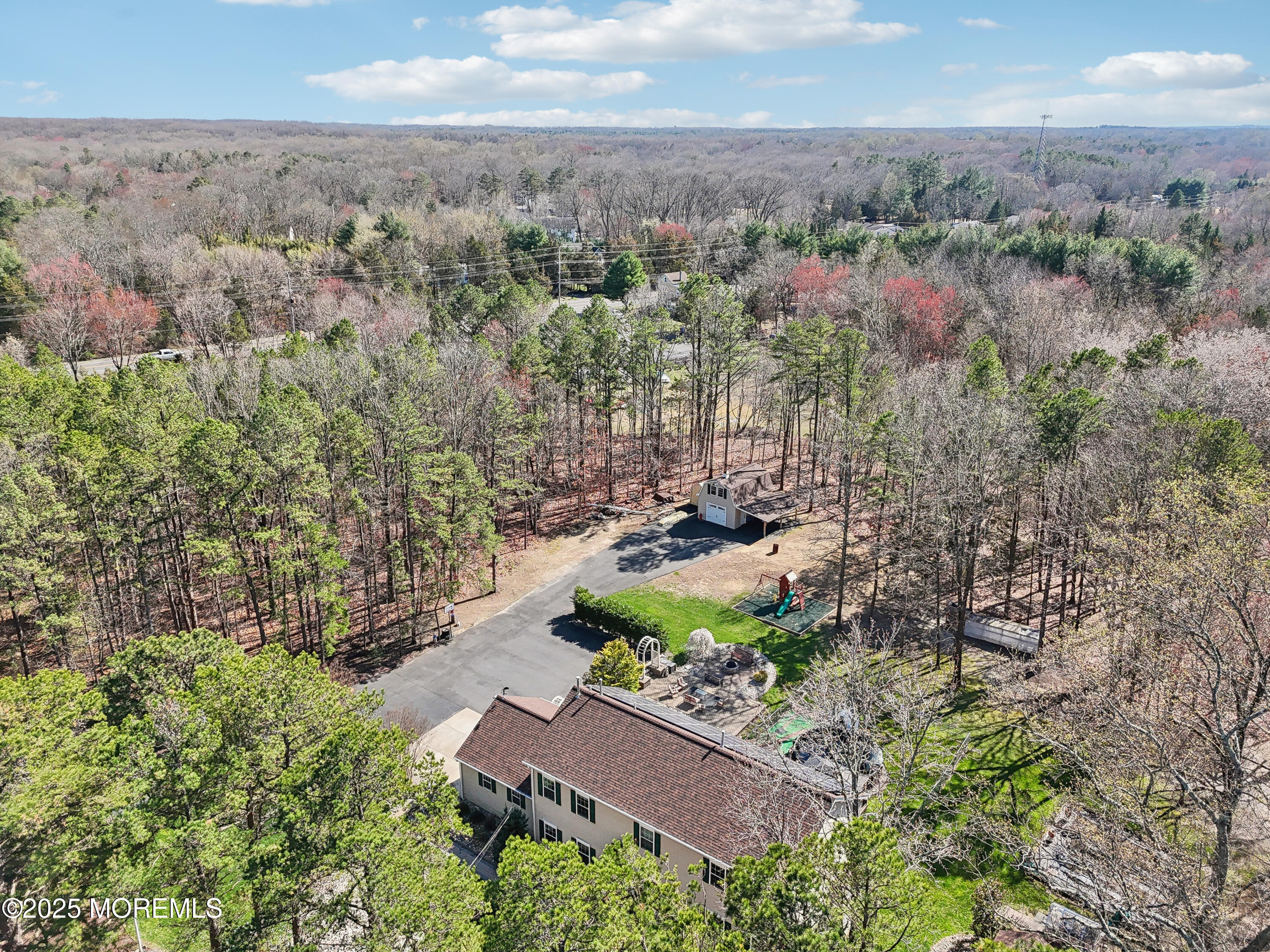 6 Meirs Road Cream Ridge, NJ 08514 - Photo 8 of 62 an aerial view of house with yard