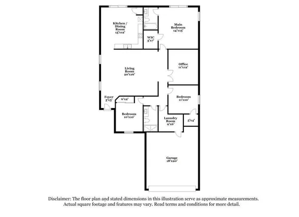 a picture of a floor plan
