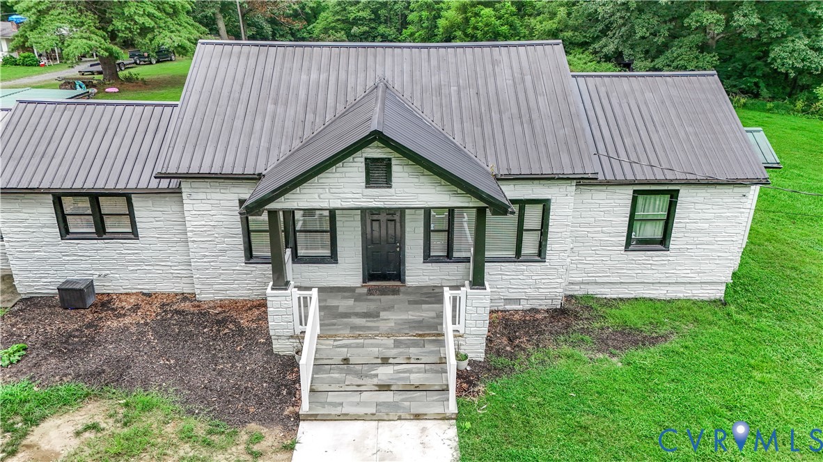 3331 South Constitution Route Dillwyn, VA 23936 - Photo 2 of 24 View of front of property featuring stone siding,