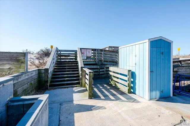 a view of an ocean beach