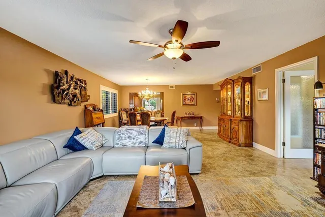 a bed room with a bed and a table