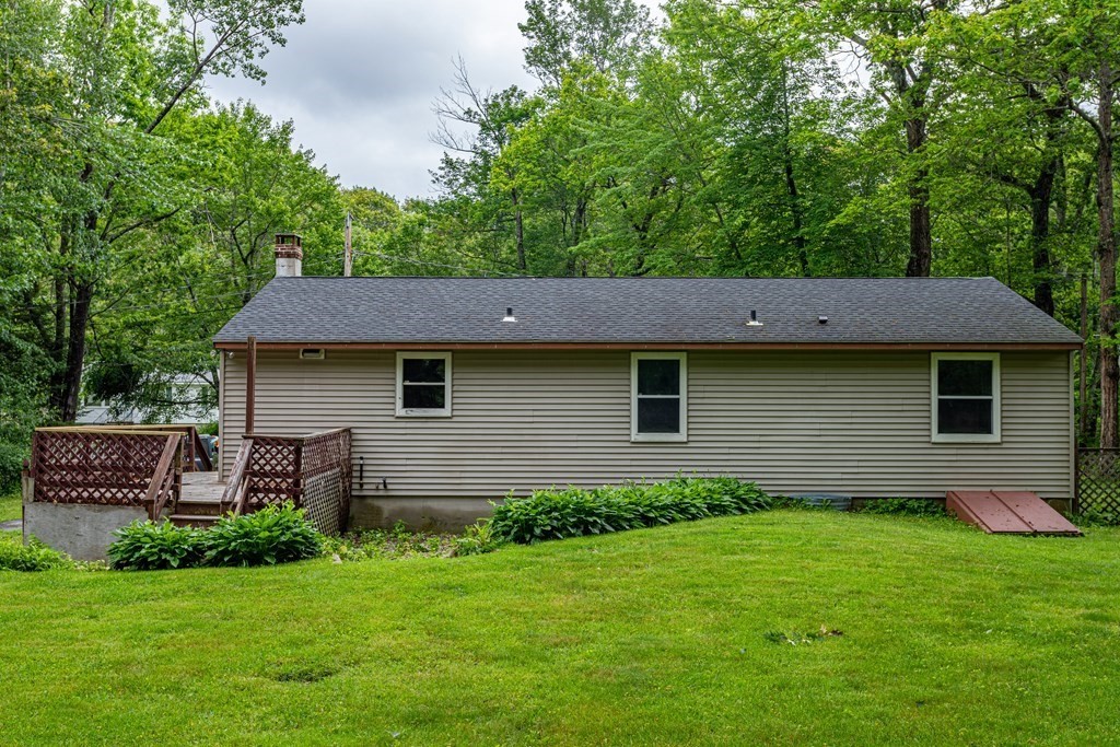 123 Dunn Road Ashburnham, MA 01430 - Photo 38 of 42 a aerial view of a house with a yard