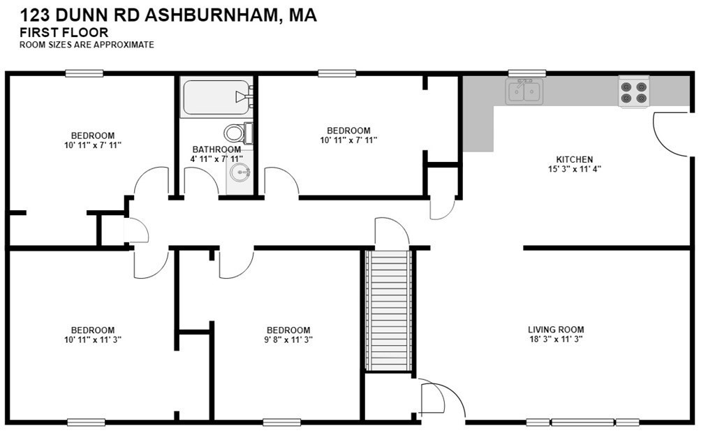 123 Dunn Road Ashburnham, MA 01430 - Photo 41 of 42 a picture of a wall