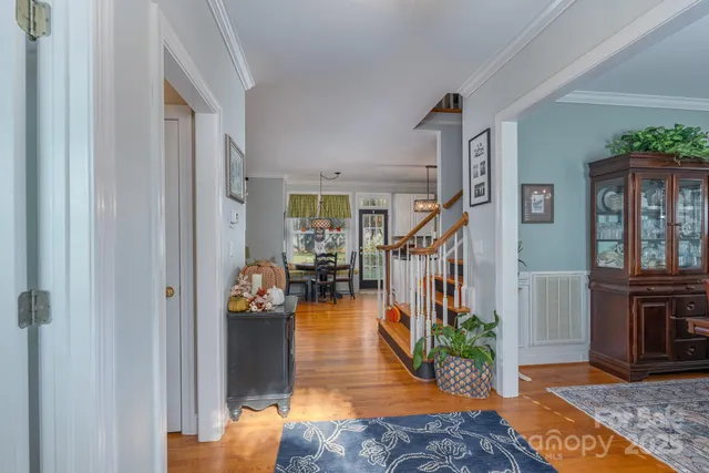 a very nice looking living room with wooden floor