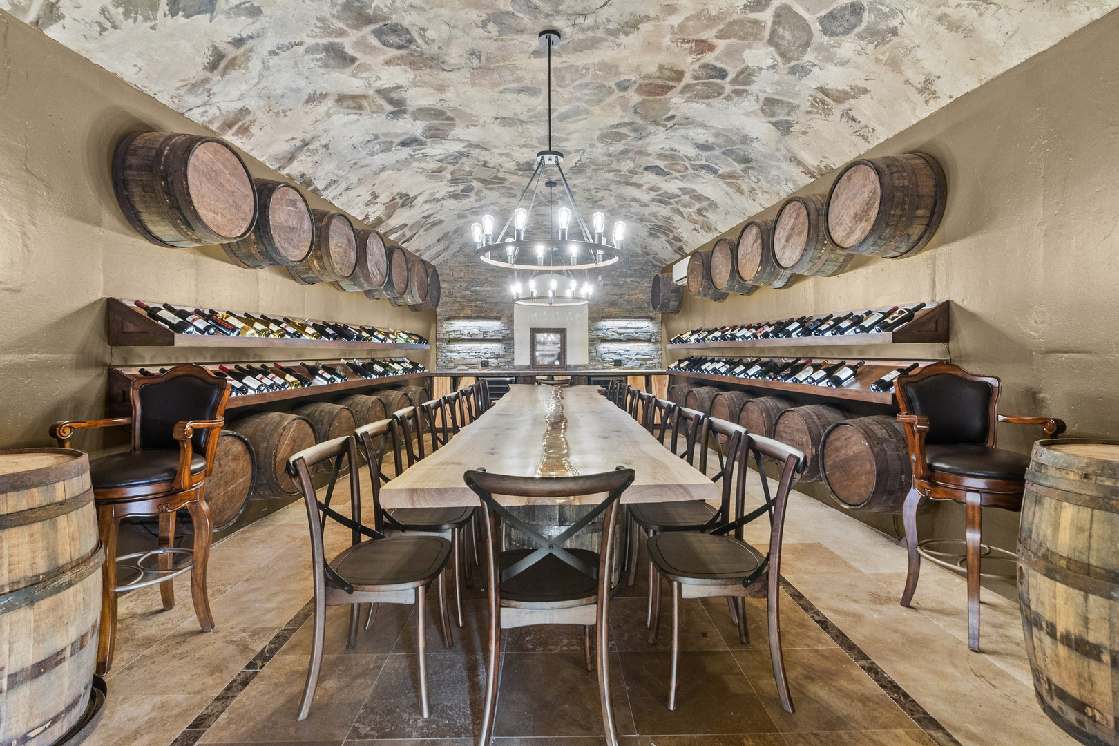 7830 North Pillow Hill Road Spring Grove, IL 60081 - Photo 23 of 69 a dining room with furniture and wooden floor