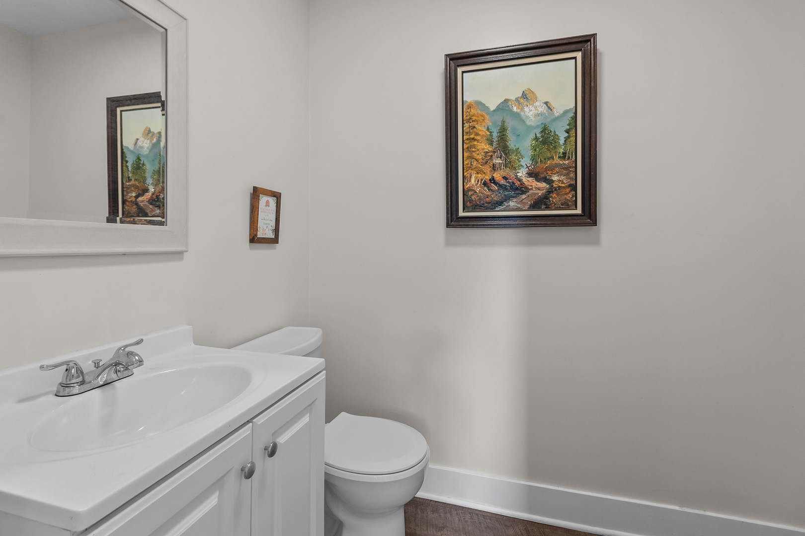 7830 North Pillow Hill Road Spring Grove, IL 60081 - Photo 56 of 69 a bathroom with a sink and a toilet