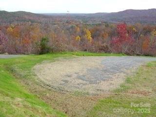 0 Owls Ridge Drive Bostic, NC 28018 - Photo 3 of 8 a view of a backyard with mountain