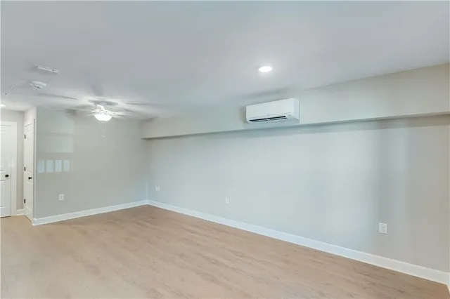 a view of empty room