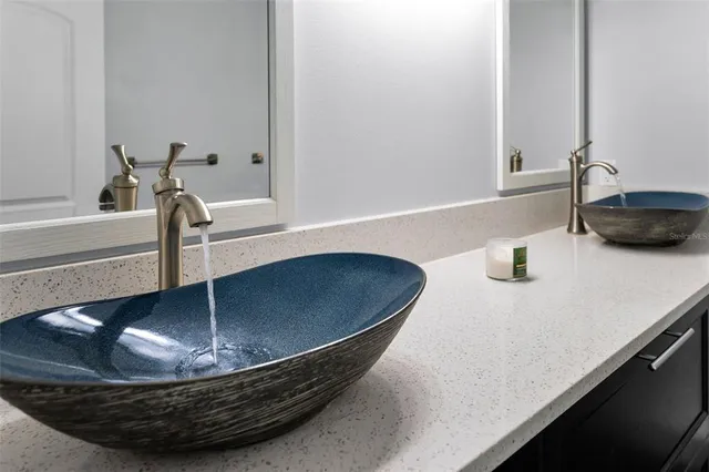 a view of a small space