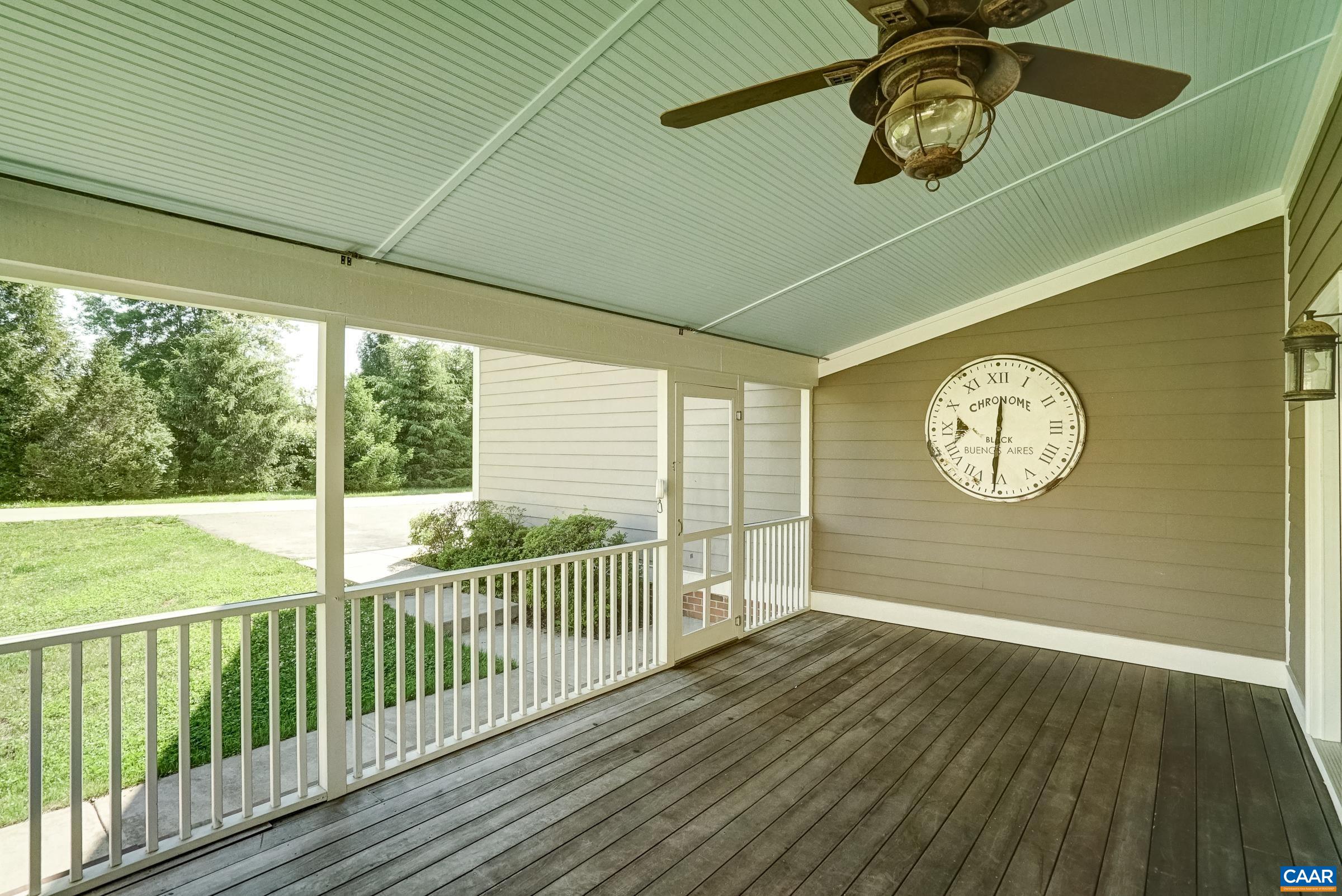 5223 Brook View Road Crozet, VA 22932 - Photo 29 of 63 Screened porch with mahogany decking is the perfect spot to enjoy the outdoors.