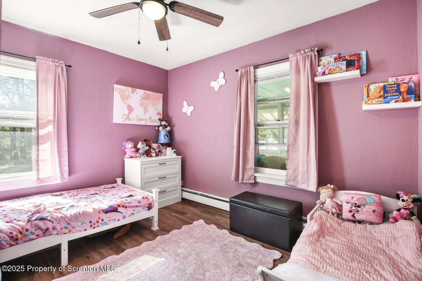 7840 Blue Ridge Trail Mountain Top, PA 18707 - Photo 19 of 20 a bedroom with a bed and wooden floor