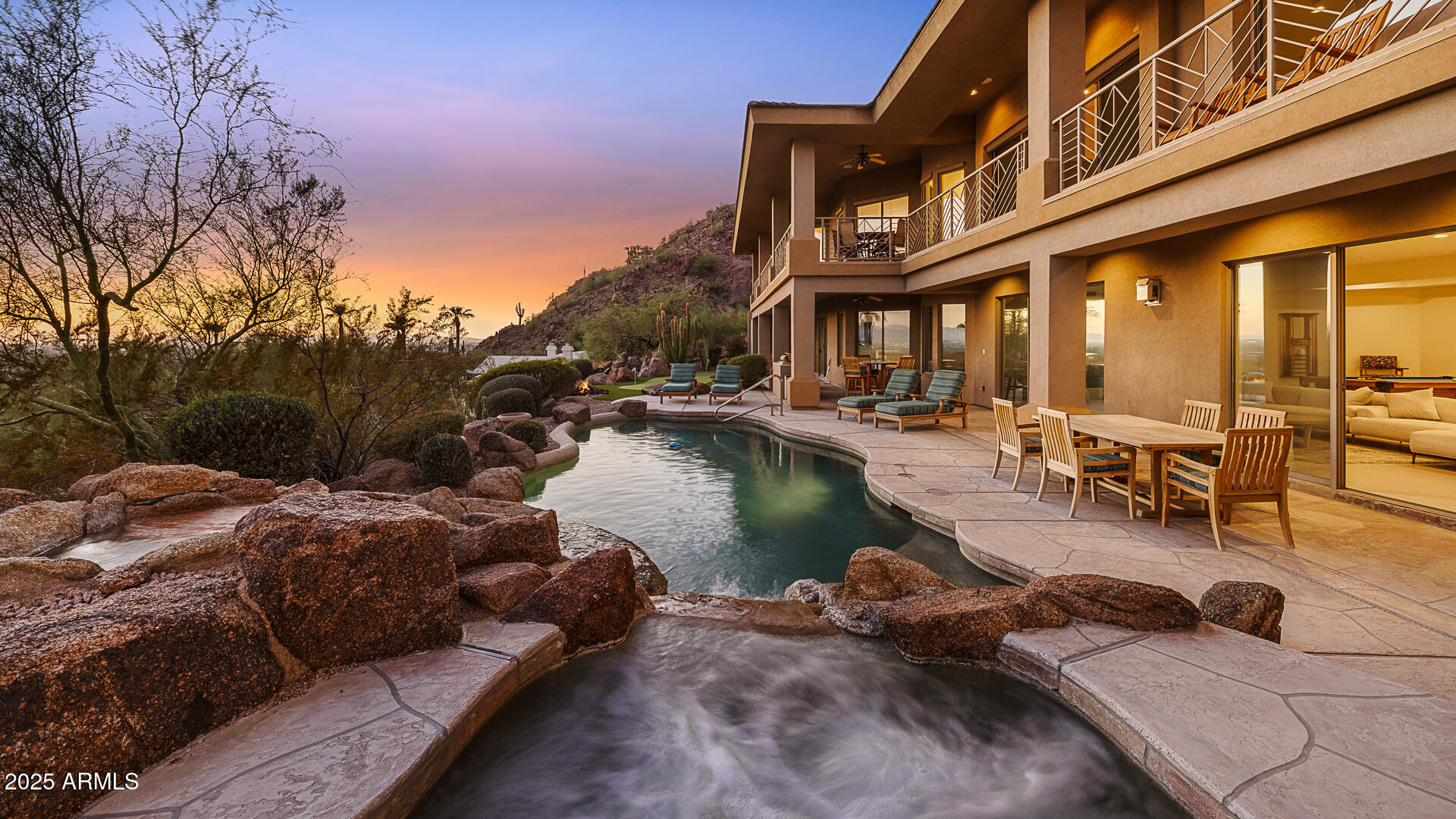5316 East Valle Vista Road Phoenix, AZ 85018 - Photo 3 of 21 a view of a patio with swimming pool table and chairs