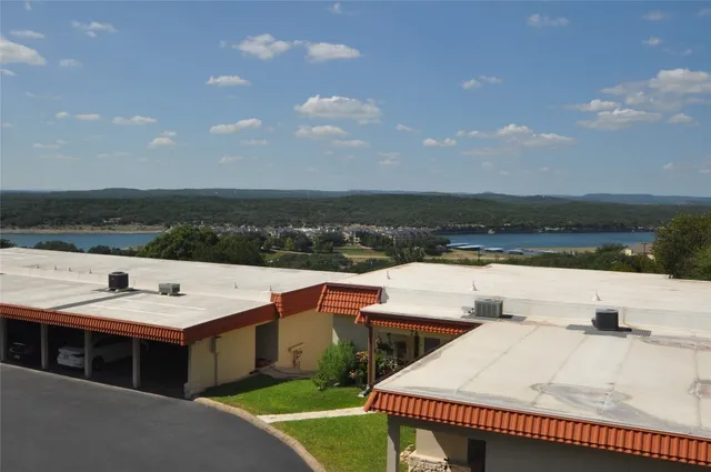 a view of a roof deck