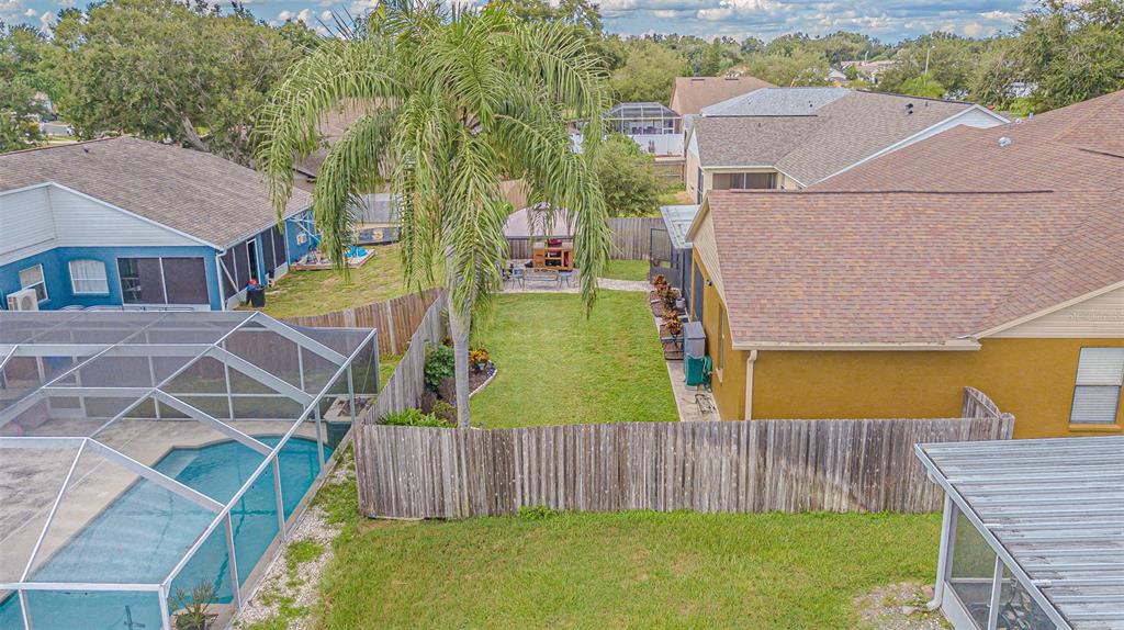 9809 La Rita Place Riverview, FL 33569 - Photo 54 of 59 an aerial view of a house having swimming pool