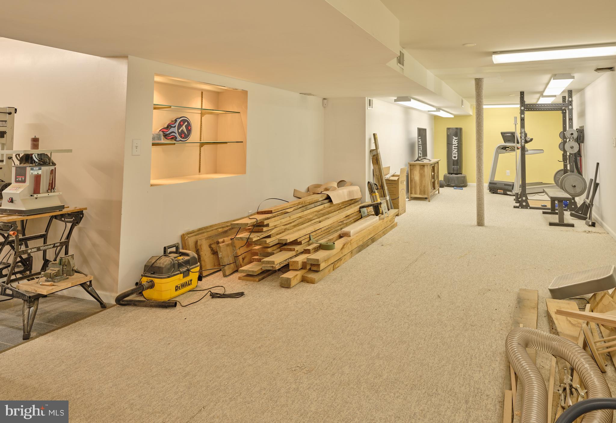 71 Big Spring Road Califon, NJ 07830 - Photo 32 of 41 a view of a room with gym equipment