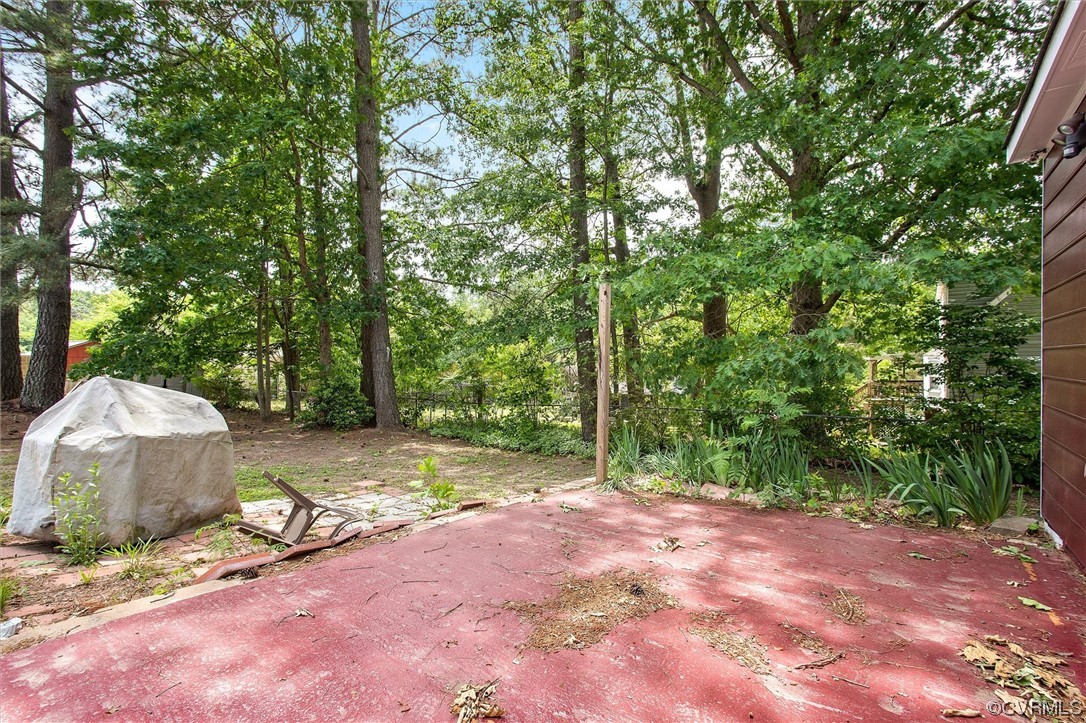 20007 Eugene Drive Sutherland, VA 23885 - Photo 18 of 21 a view of a yard with a house and large trees
