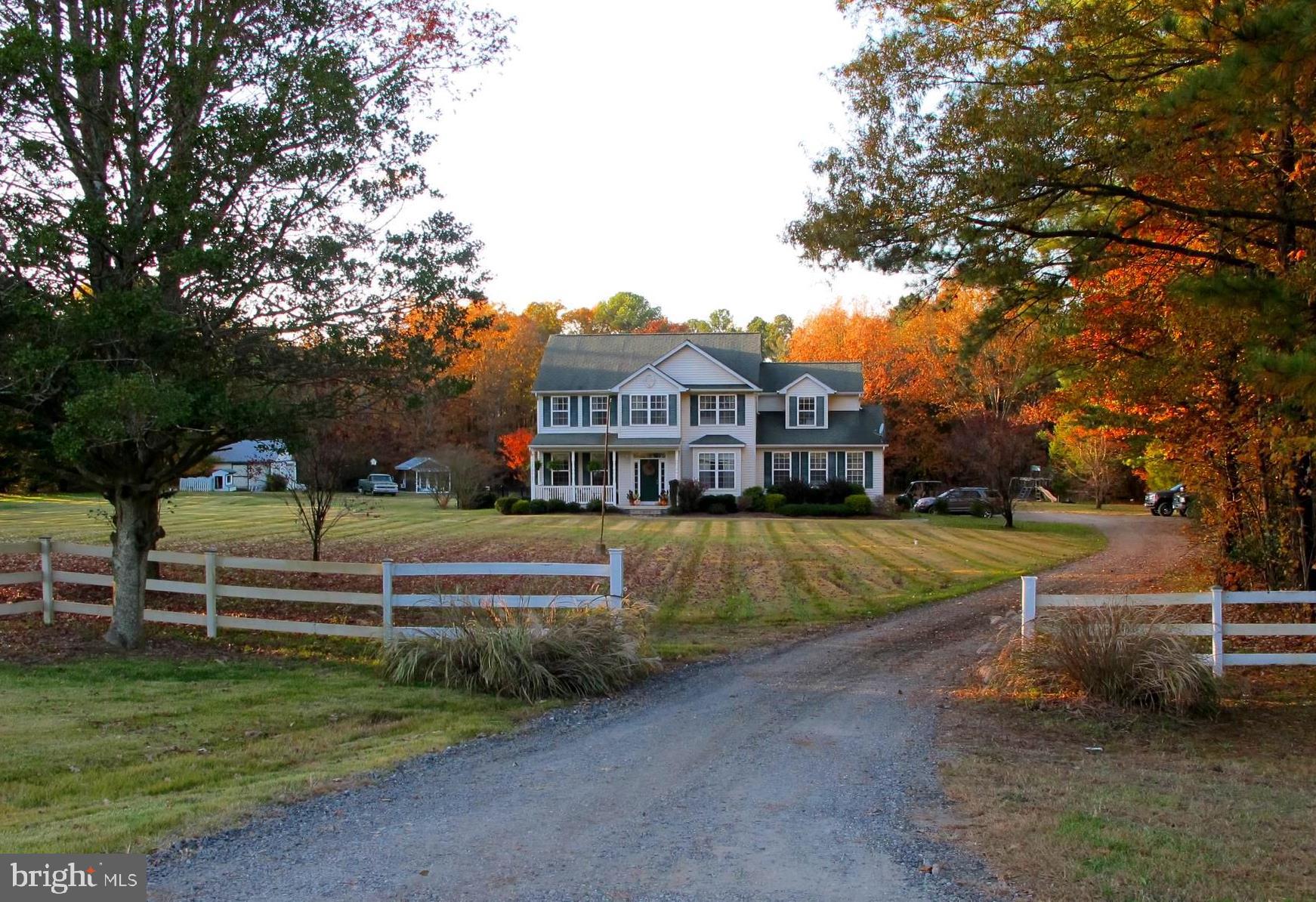 19095 Ridge Road Colonial Beach, VA 22443 - Photo 1 of 57 Front of house from main gate.
