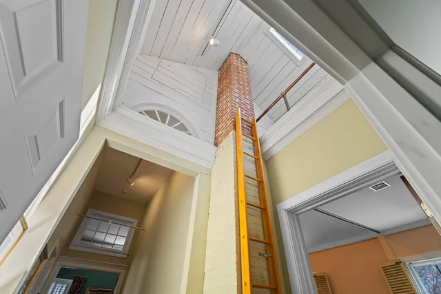 a view of front door