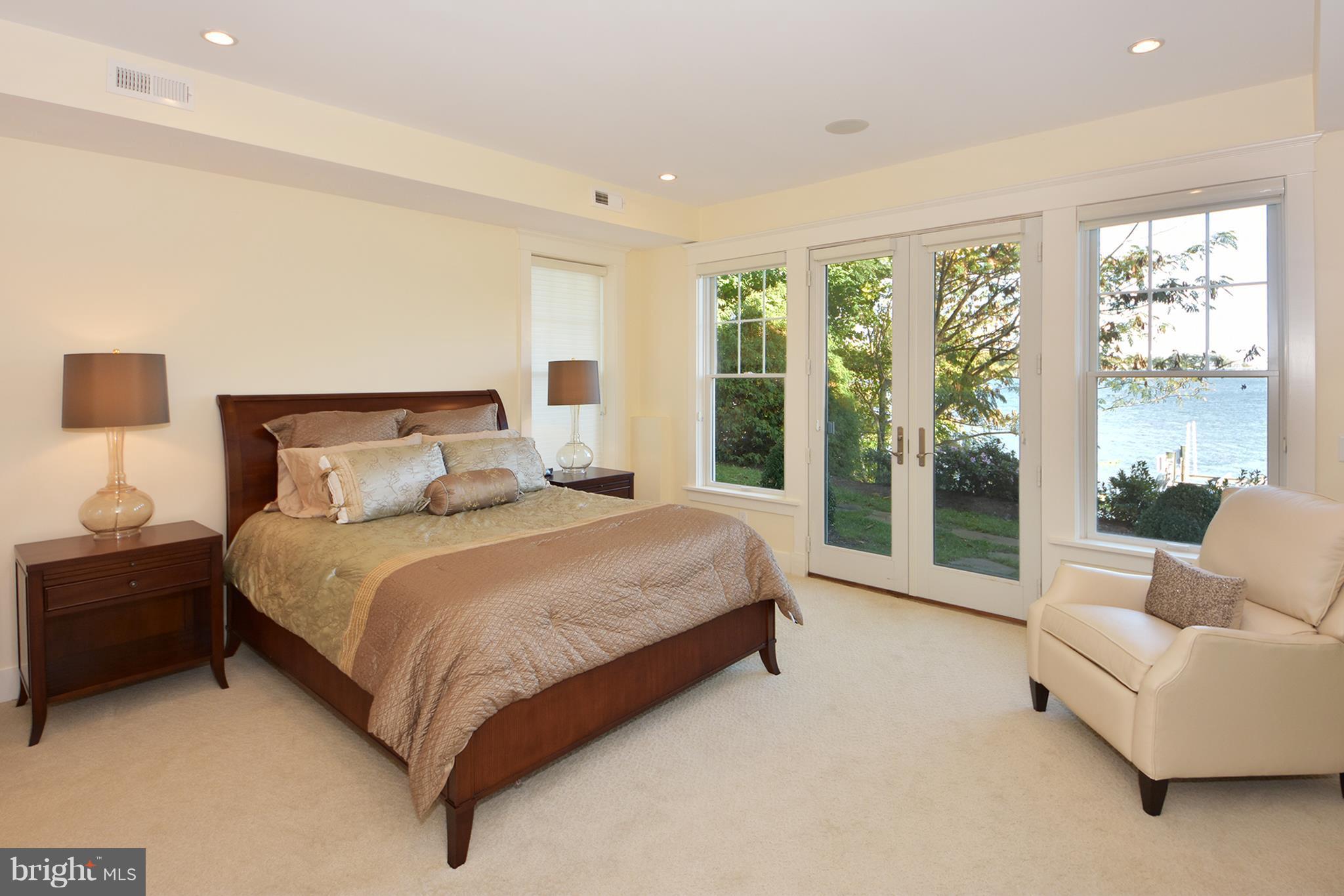2703 Hambleton Road Riva, MD 21140 - Photo 13 of 27 Bedroom on lower level opens to outside