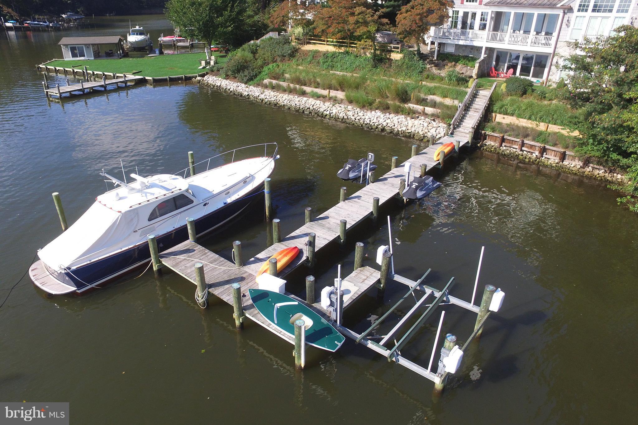2703 Hambleton Road Riva, MD 21140 - Photo 3 of 27 Incredible pier complex