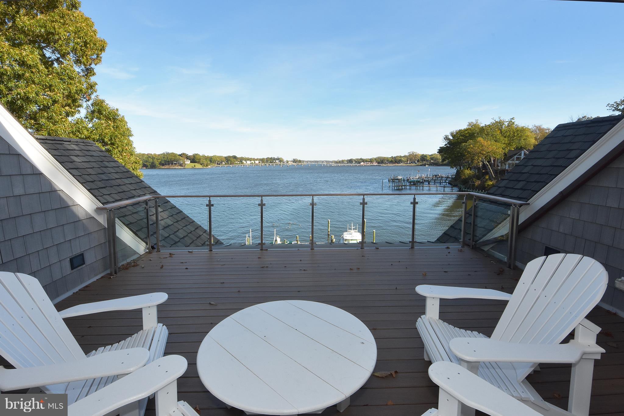2703 Hambleton Road Riva, MD 21140 - Photo 21 of 27 Roof top deck with South River views