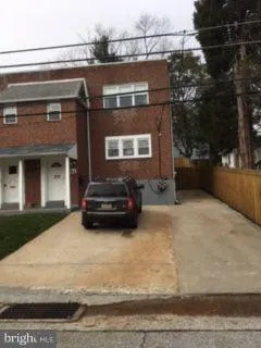 a car parked on the side of the road