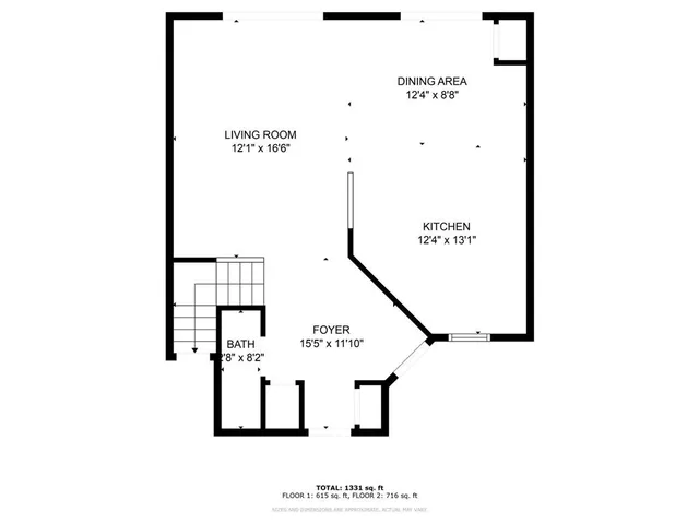 a picture of a floor plan
