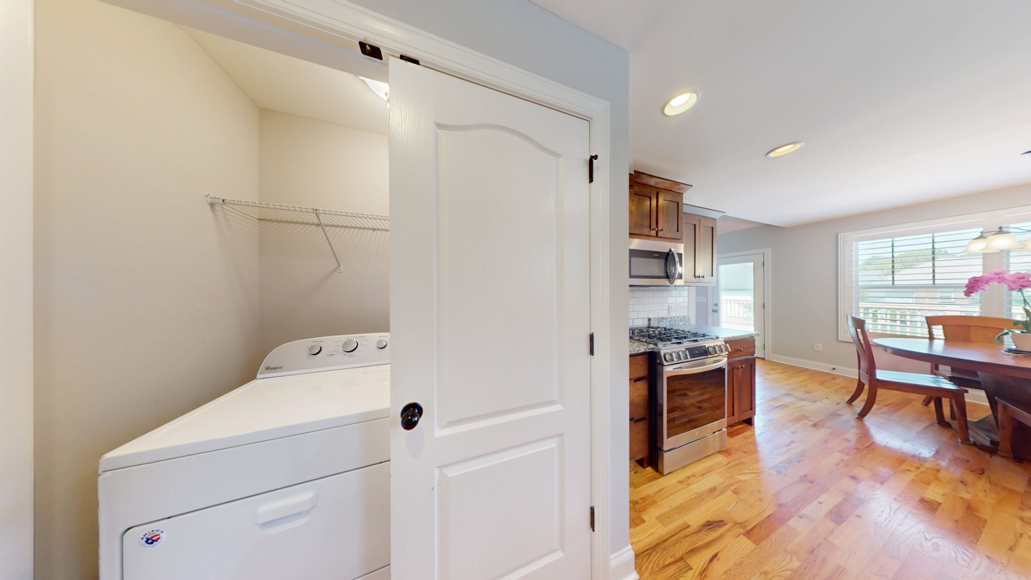 509 Gunn Lane Springfield, TN 37172 - Photo 20 of 48 a view of kitchen with furniture and wooden floor
