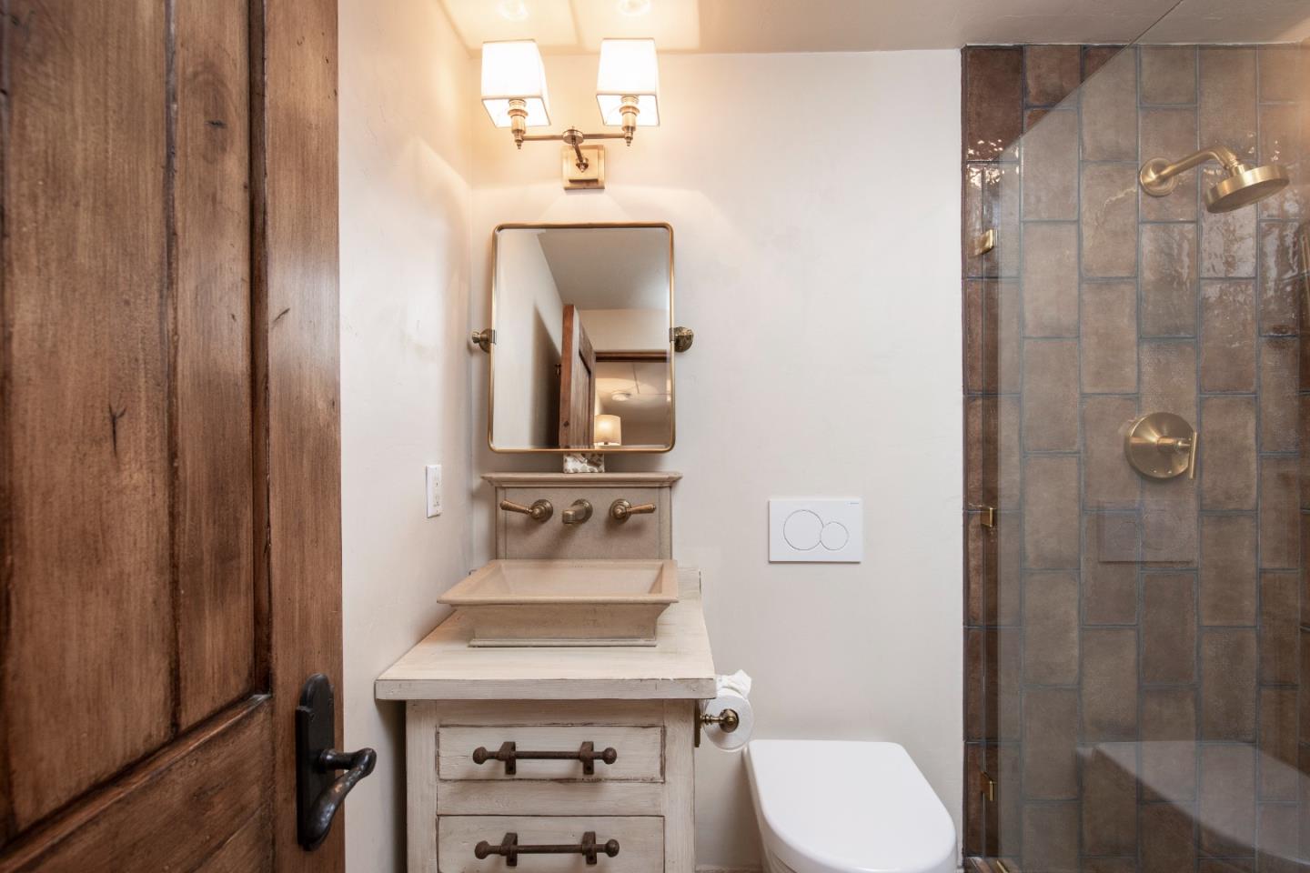 0 Southwest Sw Corner Carmel, CA 93923 - Photo 17 of 30 a bathroom with a sink a toilet and shower