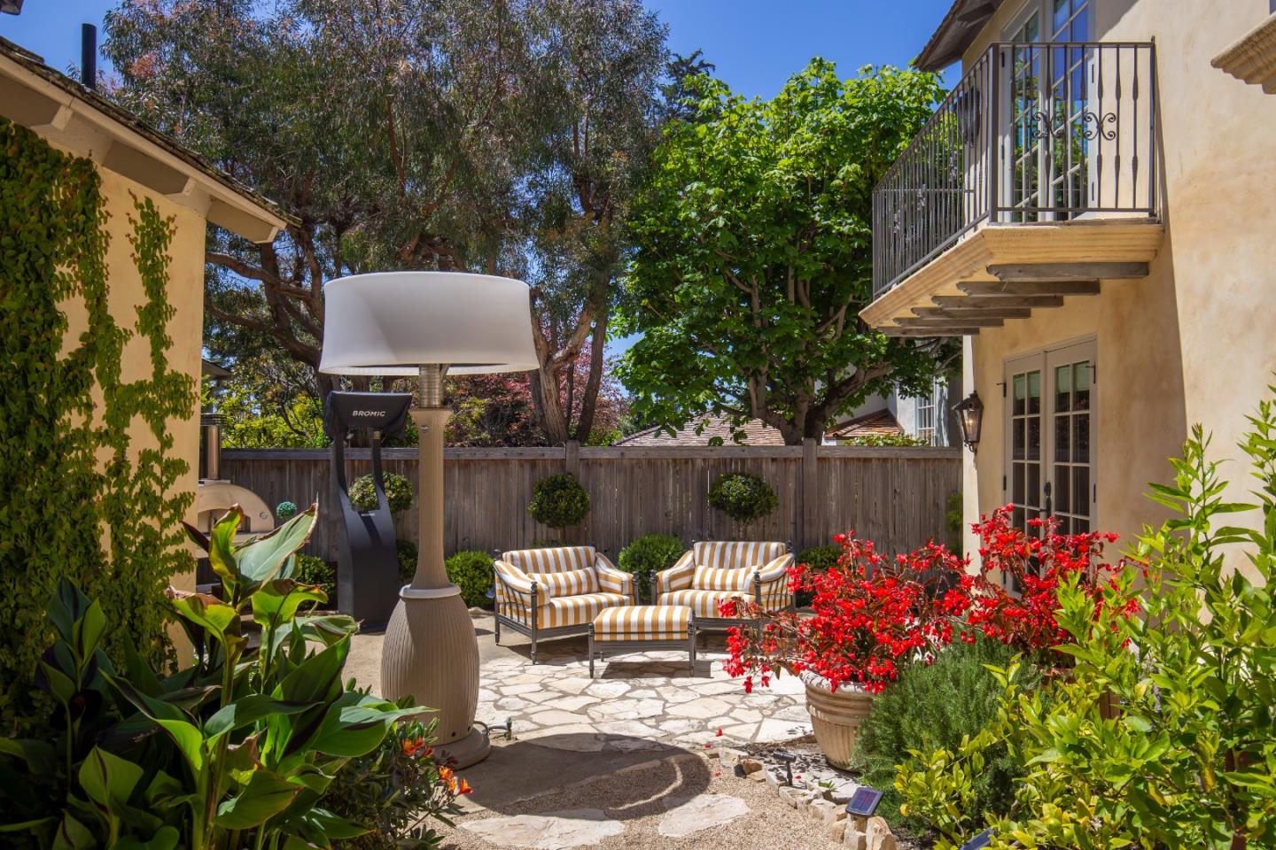 0 Southwest Sw Corner Carmel, CA 93923 - Photo 24 of 30 a view of a patio with table and chairs potted plants