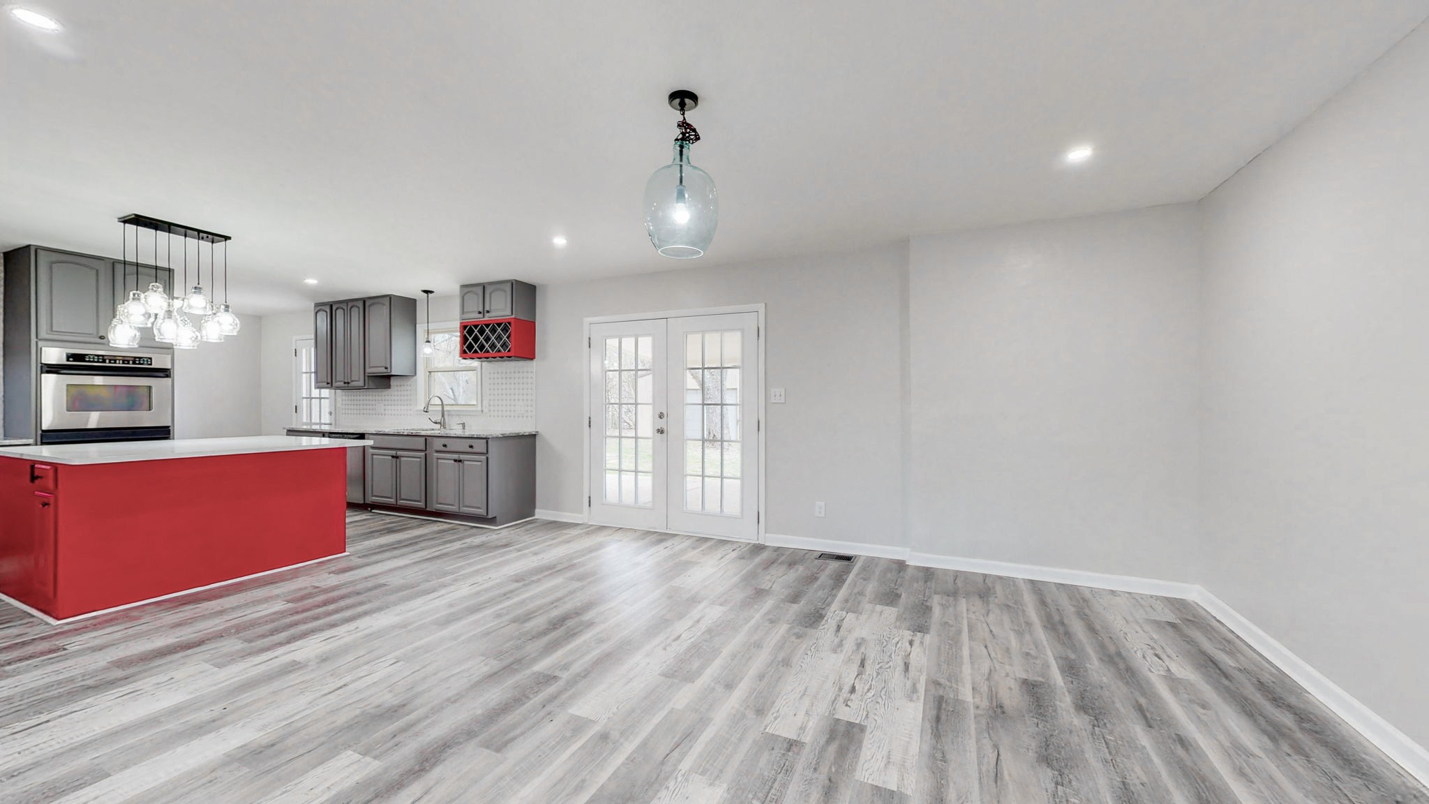 102 East Prospect Road Fayetteville, TN 37334 - Photo 9 of 32 a view of kitchen with wooden floor and window