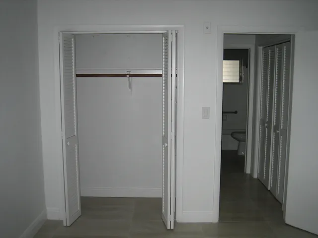 a view of closet