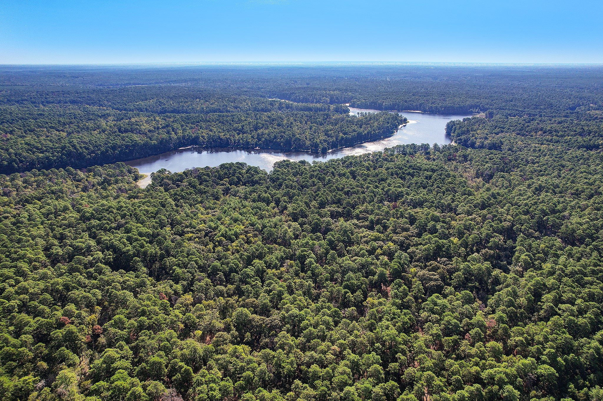 189 Rim Rock Road Huntsville, TX 77340 - Photo 10 of 13 an aerial view of residential house and green space