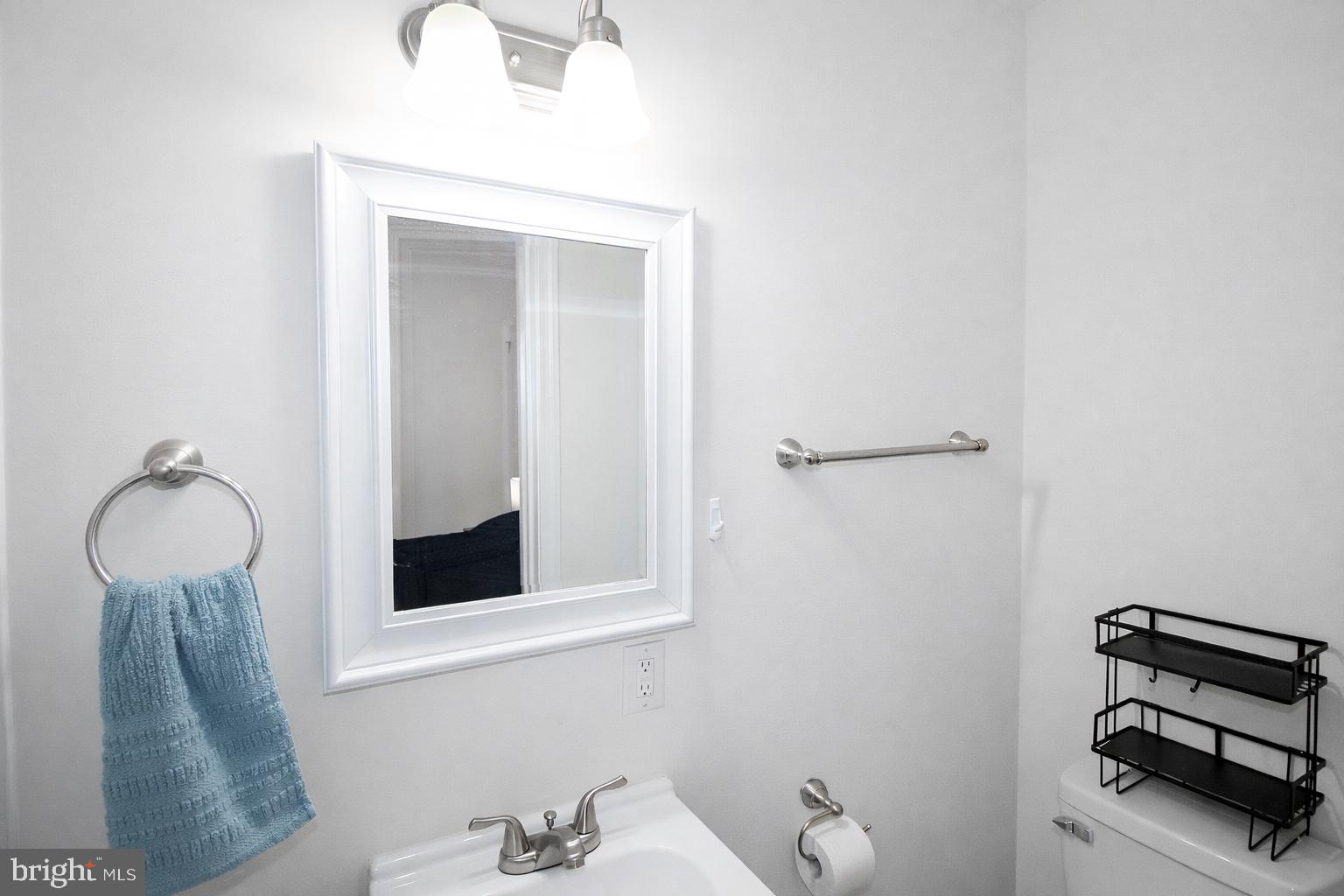 416 North Duke Street Hummelstown, PA 17036 - Photo 16 of 26 a bathroom with a sink and a mirror