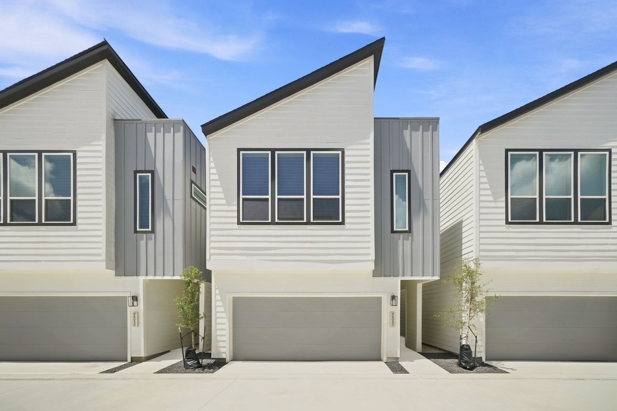 6057 Cebra Street Houston, TX 77091 - Photo 1 of 42 Modern two-story design featuring clean architectural lines, contemporary finishes, and an attached two-car garage.